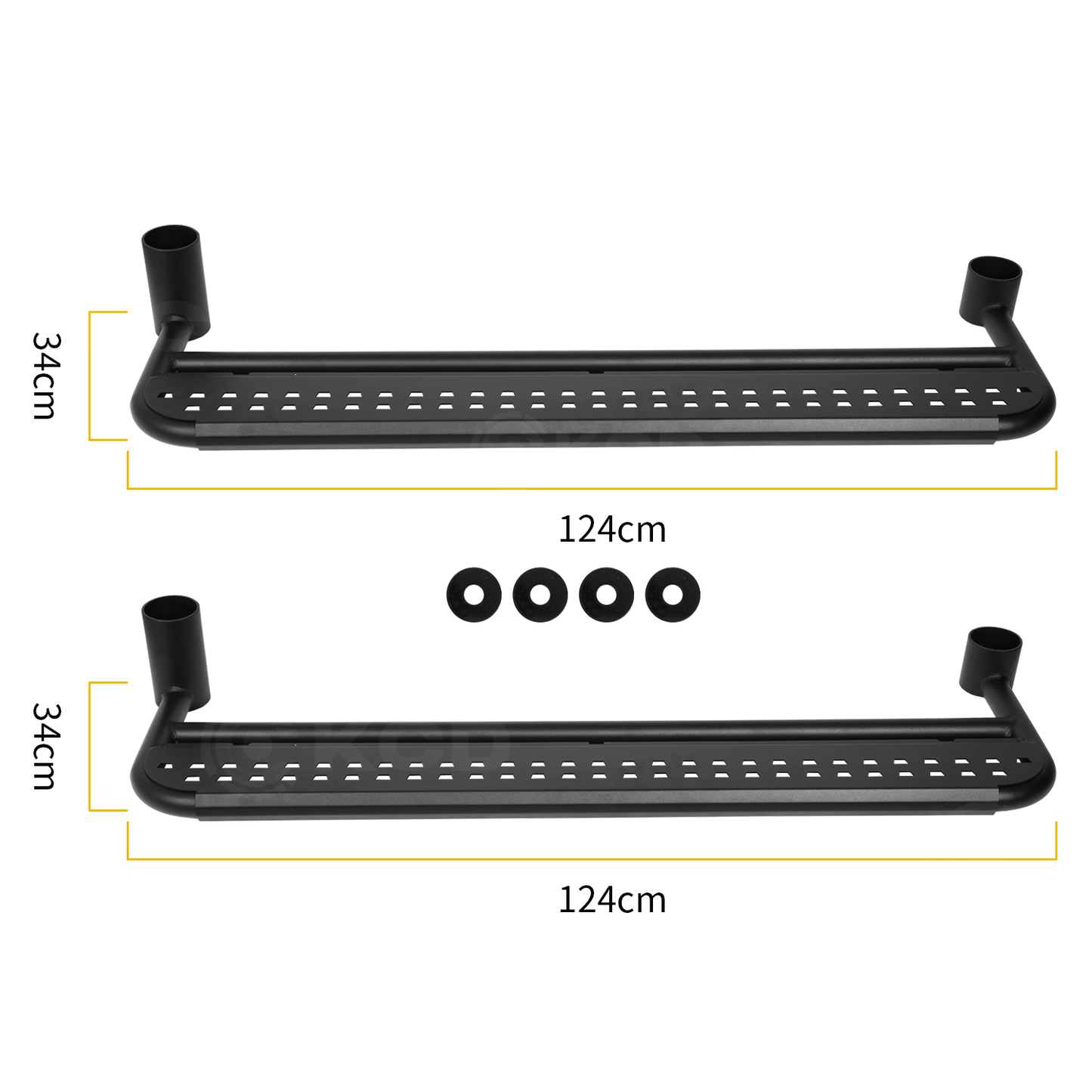 Archaic Side Steps Running Board For Suzuki Jimny Sierra JB64 JB74 2019-2024