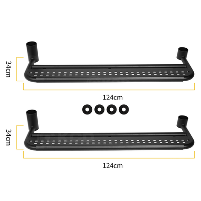 Archaic Side Steps Running Board For Suzuki Jimny Sierra JB64 JB74 2019-2024