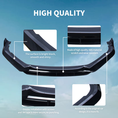 Archaic Front Bumper Lower Lip For 10.5 Gen Honda Accord 2022
