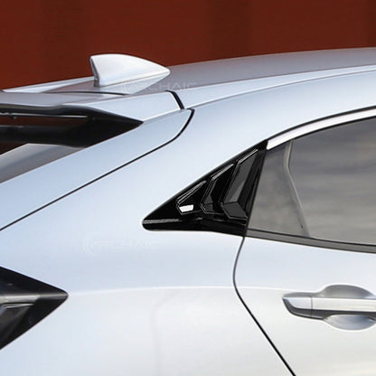Archaic Side Vent Window Louver Cover For Honda Civic Hatchback 2016-2021