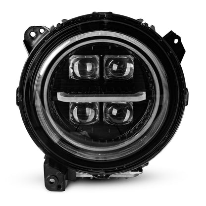 Archaic Quad-Projector LED Headlights for Jeep Wrangler JL & Gladiator JT