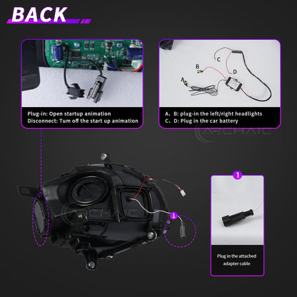 Archaic LED Headlight Assembly For Mini Cooper F56 F55 F57 2014-2024 Clubman F54