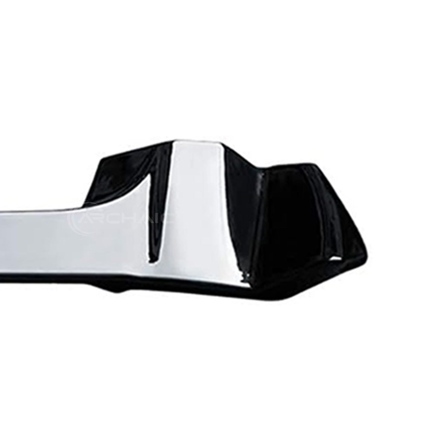 Archaic Rear Roof Spoiler Wing Black Glossy For Honda Civic Hatchback 2016-2021