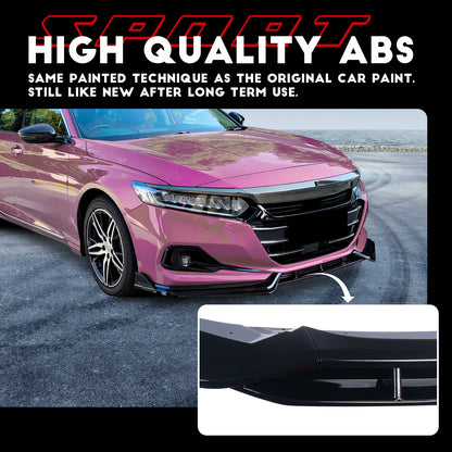 Archaic Front Bumper Lower Lip For 10.5 Gen Honda Accord 2022