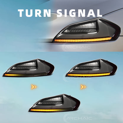 LED Tail Lights for BMW Z4 E89 2009-2016 Sequential Rear Lamps Startup Animation