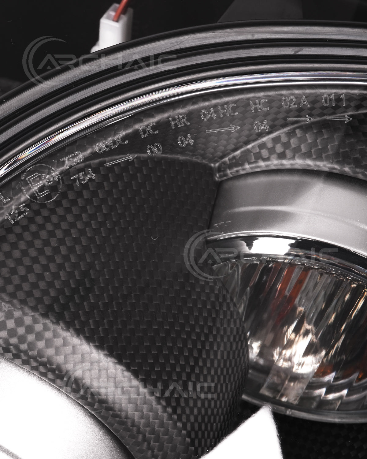 Bi-Xenon Headlights for Ferrari F430 2005-2010 | Real Carbon Fiber OEM+ Upgrade,with E-mark