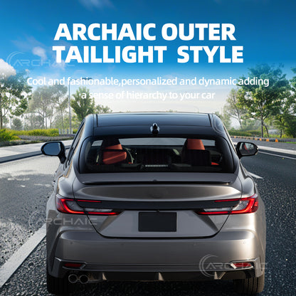 Archaic LED Tail Lights Assembly For Toyota Camry XLE/XSE/TRD 2025
