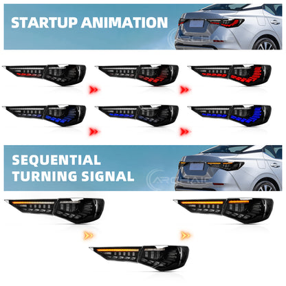 Archaic LED Taillight Assembly For Nissan Sentra 2020-2022