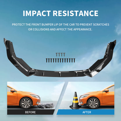 Archaic Front Bumper Lower Lip For Nissan Sentra Sylphy 2020