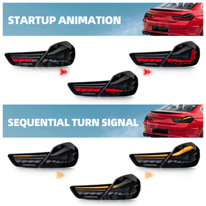Archaic LED Tail lights for BMW 6 Series F06 F12 F13 M6 640i 650i Alpina B6 2012-2019