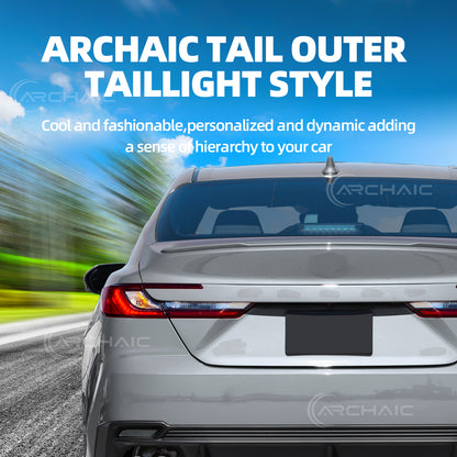 Archaic LED Tail Lights Assembly For Toyota Camry TRD Hybrid LE 2025