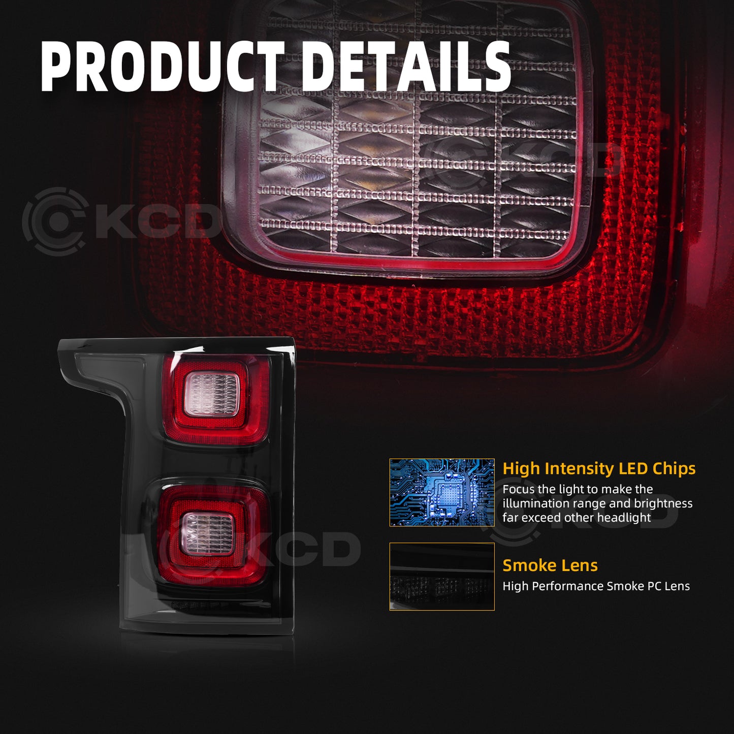 Archaic LED Taillight Assembly For Land Rover Range Rover 2013-2022