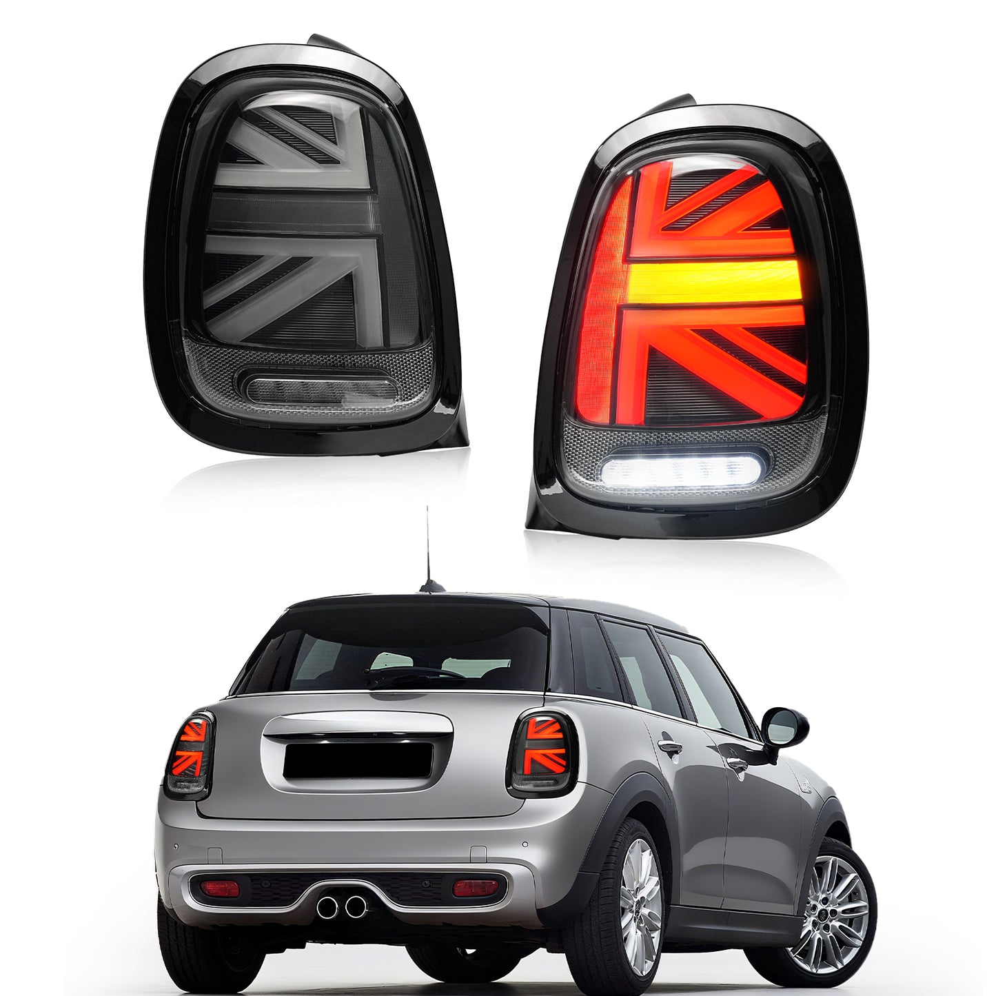 Archaic LED Taillight Assembly For Mini Cooper F56 2014 2015 2016