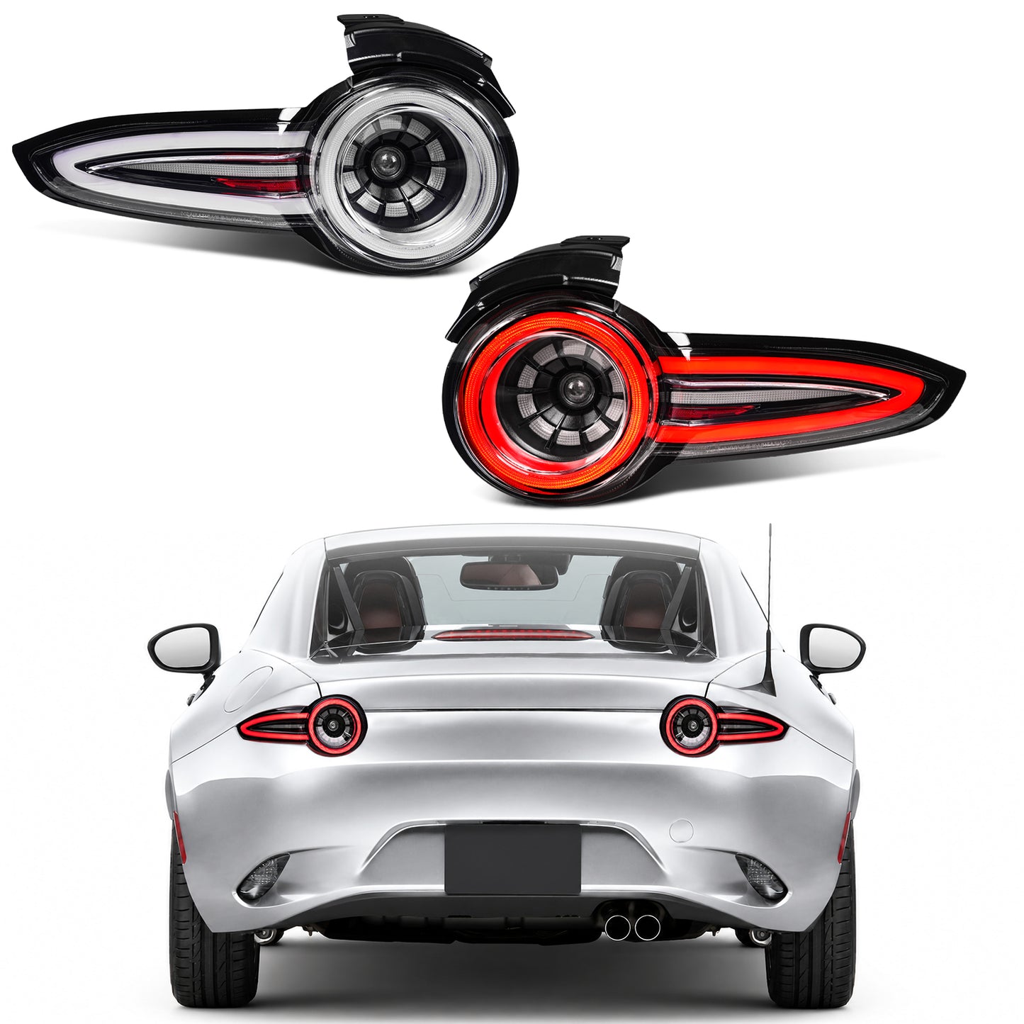 🔥Archaic Reimagining Collection – Rotor Signature E-Mark LED Tail Lights for Mazda MX-5 Miata ND (ND1 / ND2 / ND3)