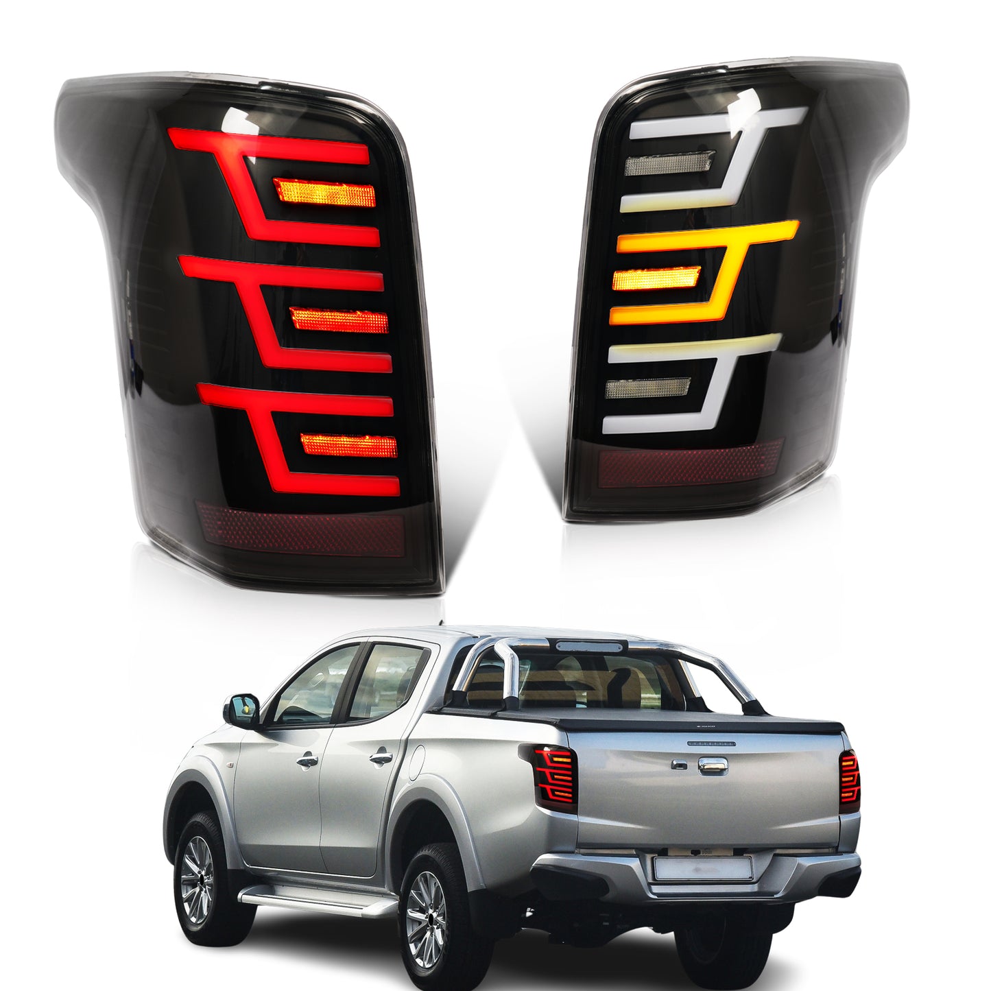 Archaic LED Taillight Assembly For Mitsubishi Triton L200 2015 2016 2017 2018