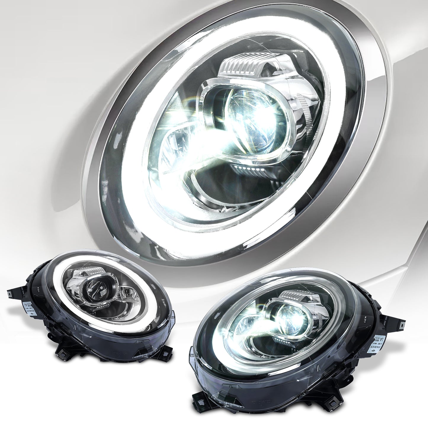 Archaic LED Headlight Assembly For Mini Cooper F56 F55 F57 2014-2024 Clubman F54