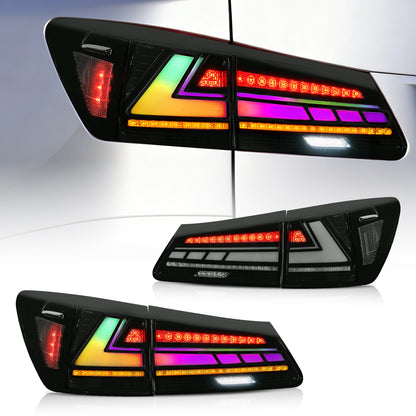 Archaic LED Taillight Assembly For Lexus IS250 2006-2012 Sequential Turn Signal