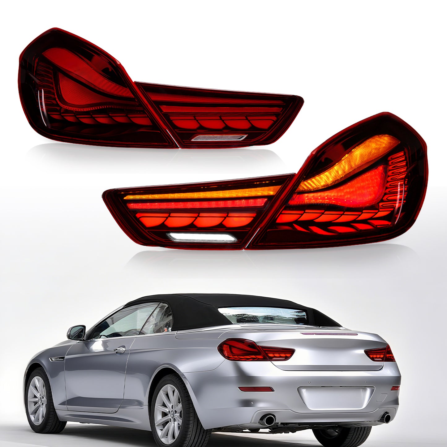 Archaic LED Tail lights for BMW 6 Series F06 F12 F13 M6 640i 650i Alpina B6 2012-2019