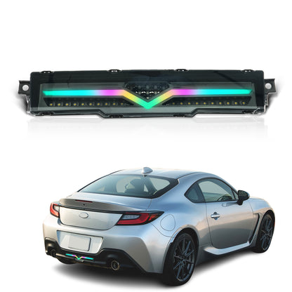 RGB Rear Bumper Lights Compatible with 2021-2025 Toyota GR86 / Subaru BRZ,w/Animation
