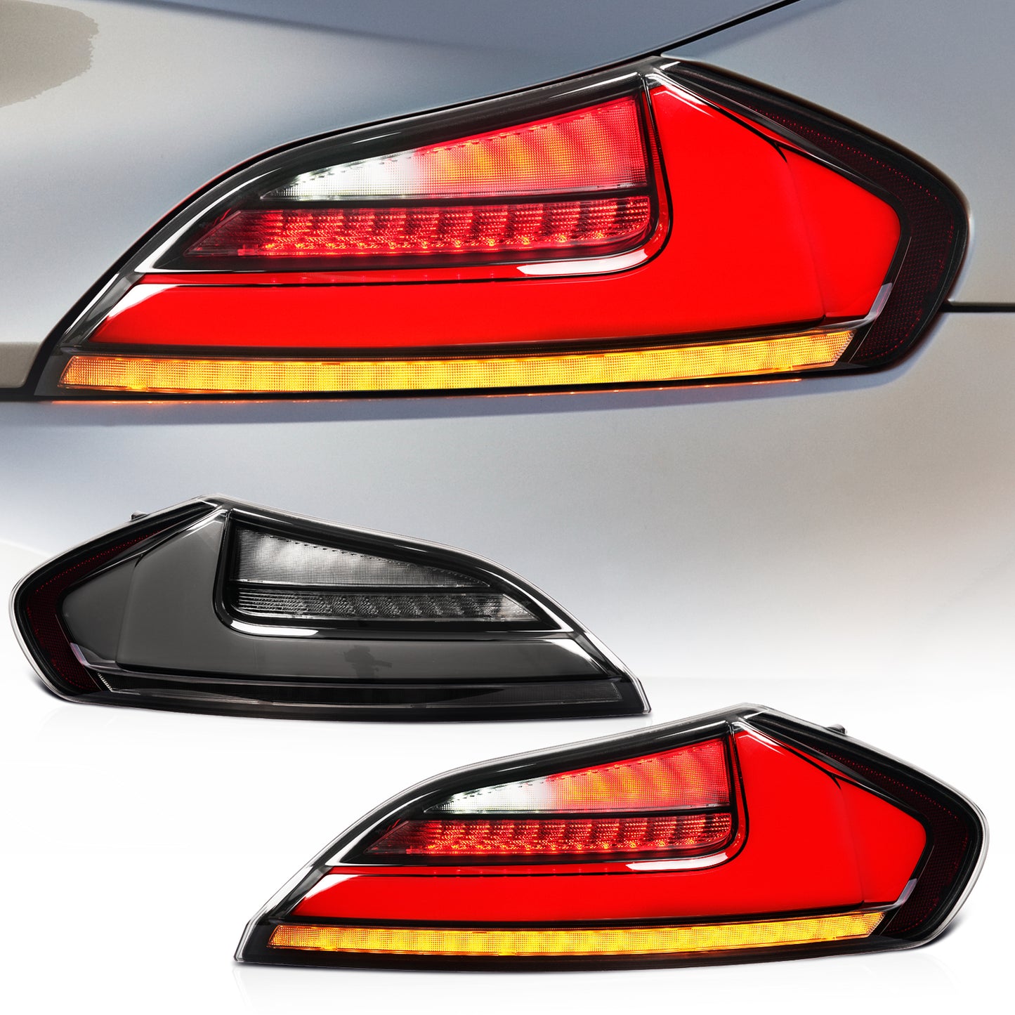 LED Tail Lights for BMW Z4 E89 2009-2016 Sequential Rear Lamps Startup Animation