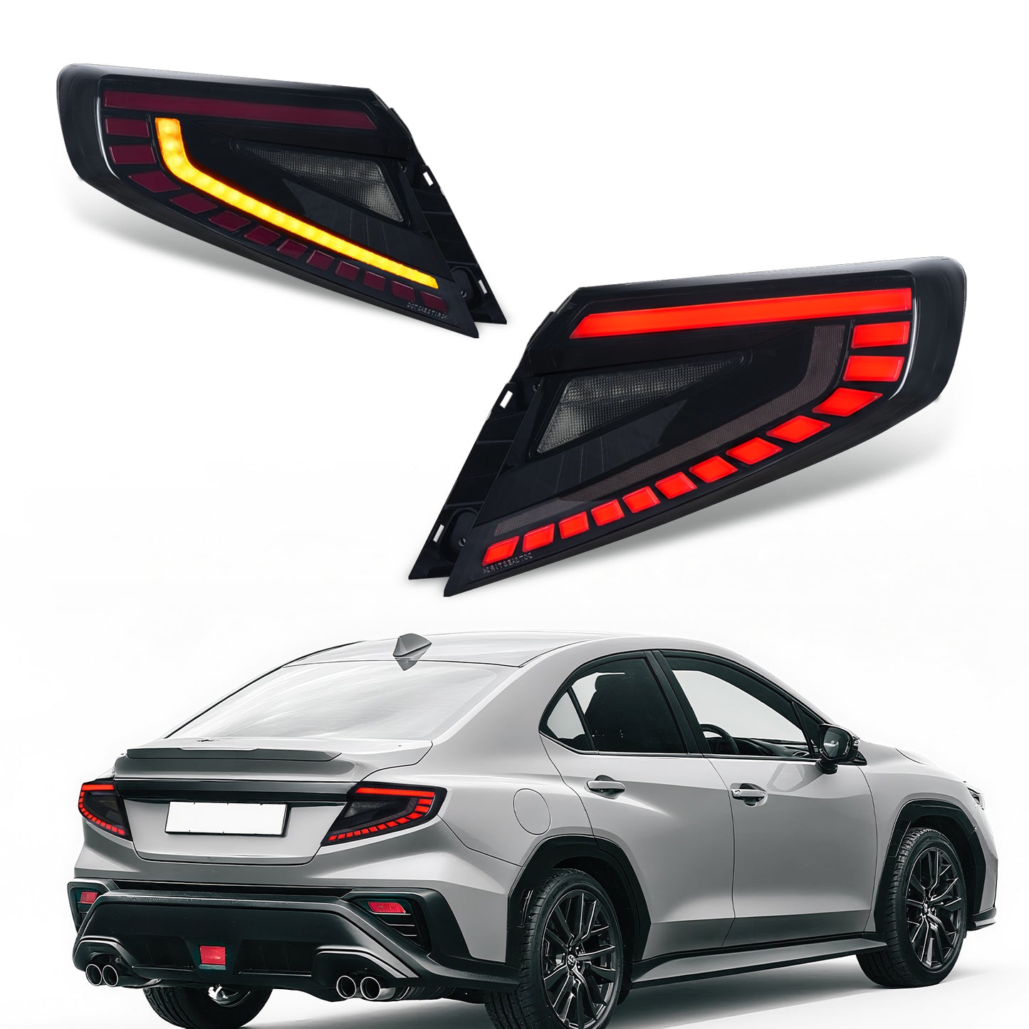 LED Tail Lights for Subaru WRX VB 2022–2026 | Dynamic Startup Animation & Sequential Turn Signals