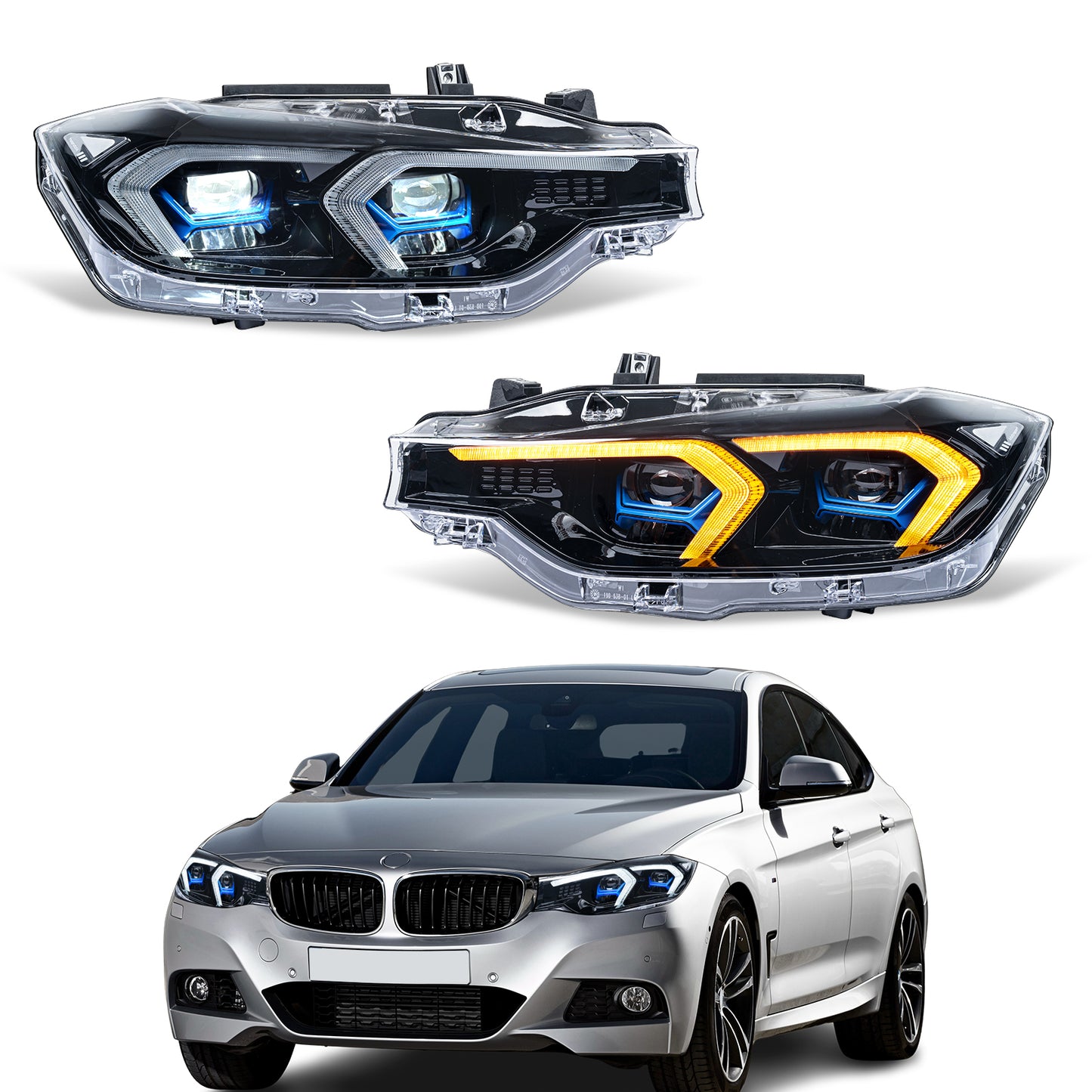 Archaic LED Headlight Assembly For BMW 3 Series F30 F35 2013-2022