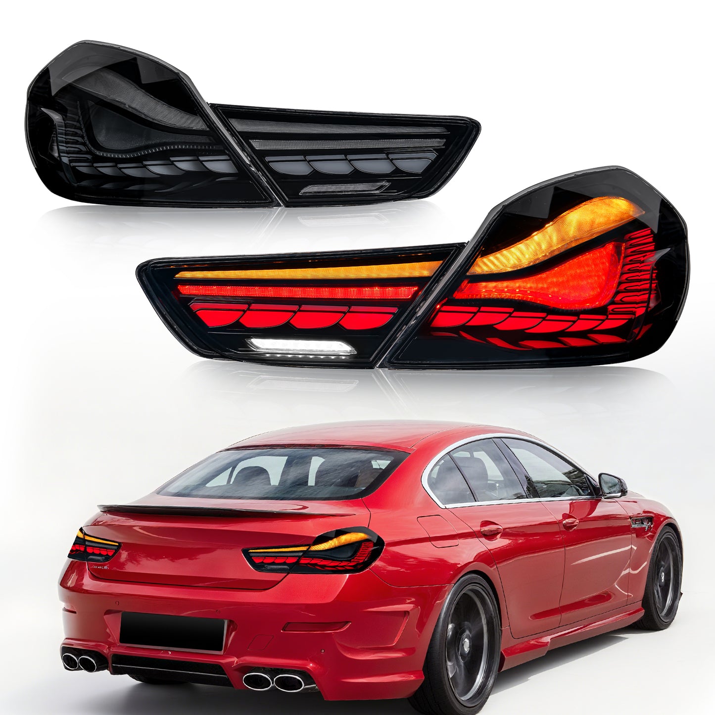 Archaic LED Tail lights for BMW 6 Series F06 F12 F13 M6 640i 650i Alpina B6 2012-2019