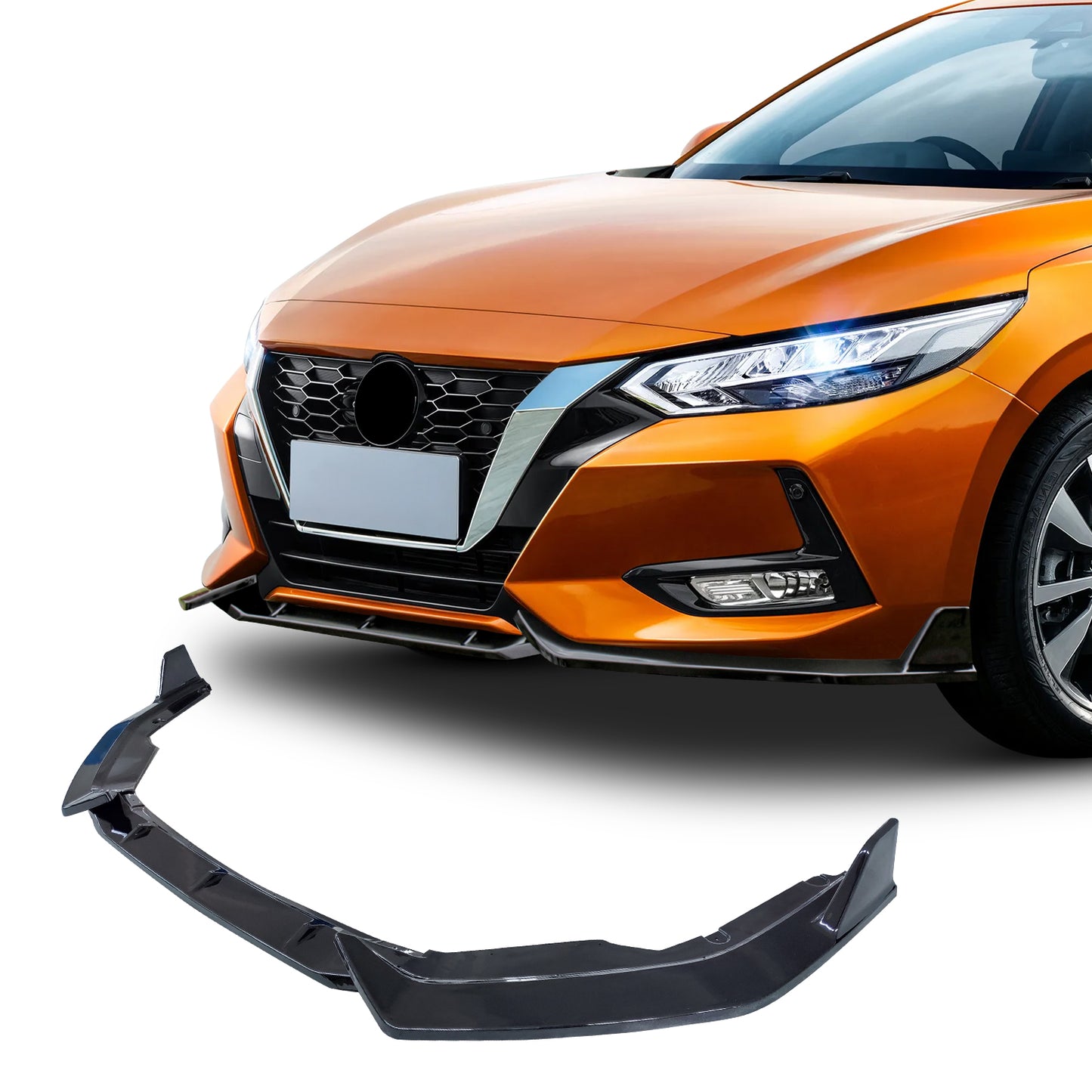 Archaic Front Bumper Lower Lip For Nissan Sentra Sylphy 2020