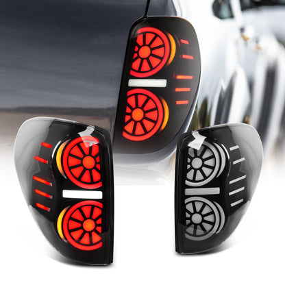 Archiac LED Taillight Assembly For Mitsubishi Triton L200 2005-2014 Sequential Turn Signal