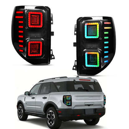 Archaic LED Tail Lights Assembly For Ford Bronco Sport 2020-2025