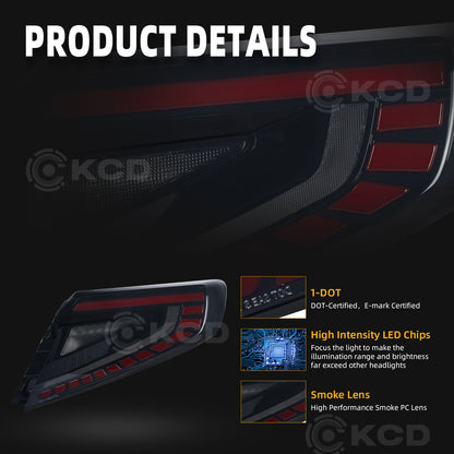 LED Tail Lights for Subaru WRX VB 2022–2026 | Dynamic Startup Animation & Sequential Turn Signals