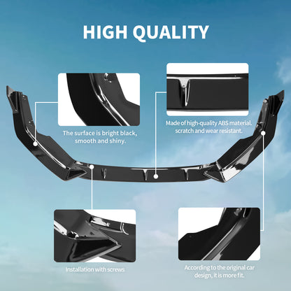 Archaic Front Bumper Lower Lip For Nissan Sentra Sylphy 2020