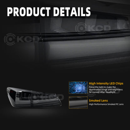 Archaic LED Taillight Assembly For Lexus Is250 2006-2012 RGB Startup Animation