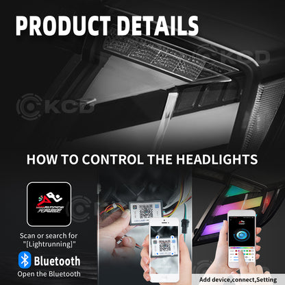 Archaic LED Tail Lights For 10th Gen Honda Civic 2016-2021  RGB Startup Animation
