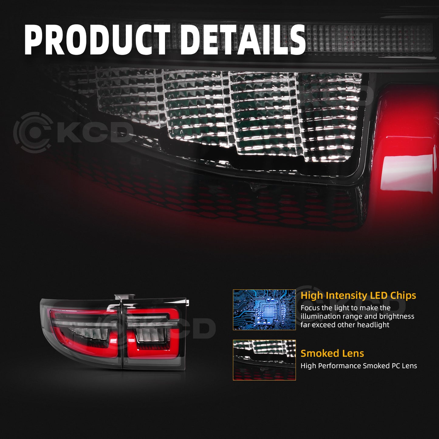 Archaic LED Taillight Assembly For Land Rover Discovery Sport 2019