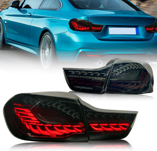 Archaic LED GTS Tail lights for BMW 4 Series F36 F32 F33 F82 F83 M4 2014-2020,with Sequential Turn Signal and Startup Animation