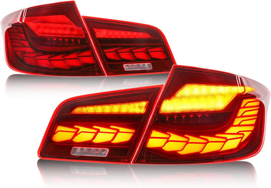LED Tail Lights for BMW 5 Series F10 F18 M5 Sedan 2011-2017 Sequential Rear Lamps