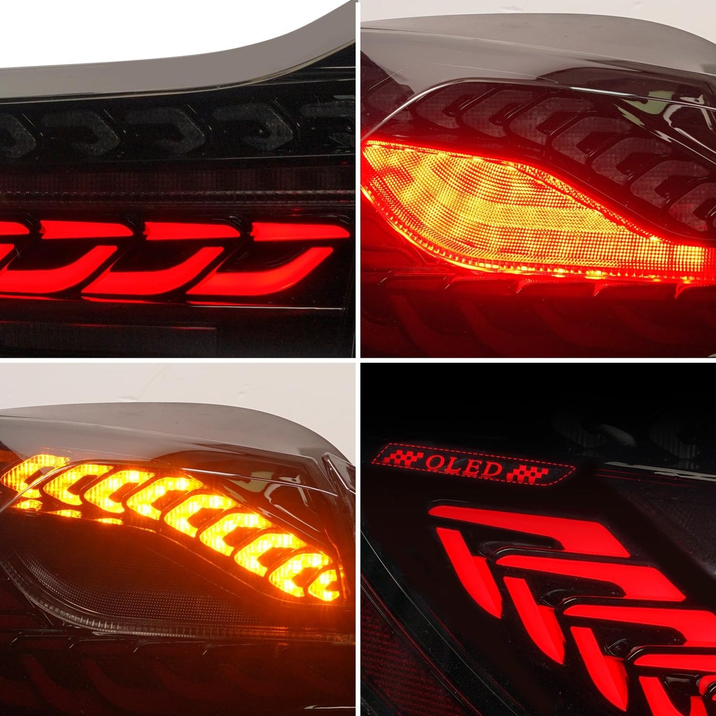 Archaic LED GTS Tail lights for BMW 4 Series F36 F32 F33 F82 F83 M4 2014-2020,with Sequential Turn Signal and Startup Animation
