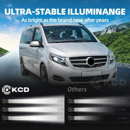 Archaic LED Headlight Assembly For Mercedes-Benz Vito 2016-2020 Sequential Turn Signal