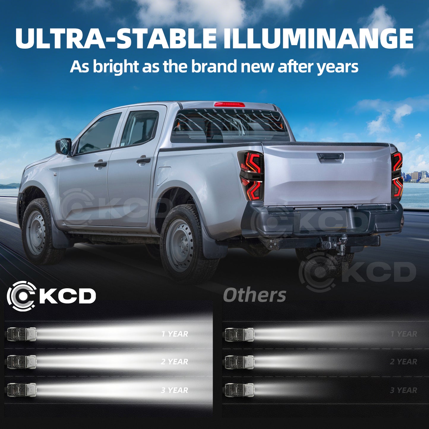 Archaic LED Taillight Assembly For Isuzu D-MAX 2020 2021