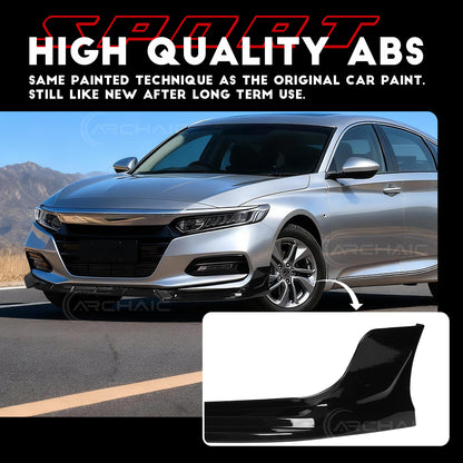 Archaic Front Bumper Lower Lip For 10 Gen Honda Accord SK-260 2018