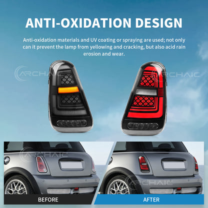 Archaic LED Sequential Tail Lights For 2001-2007 Mini Cooper R50 R52 R53
