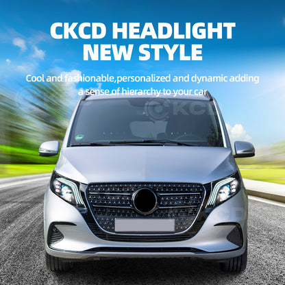 Archaic LED Headlight Assembly For Mercedes-Benz Vito 2016-2020