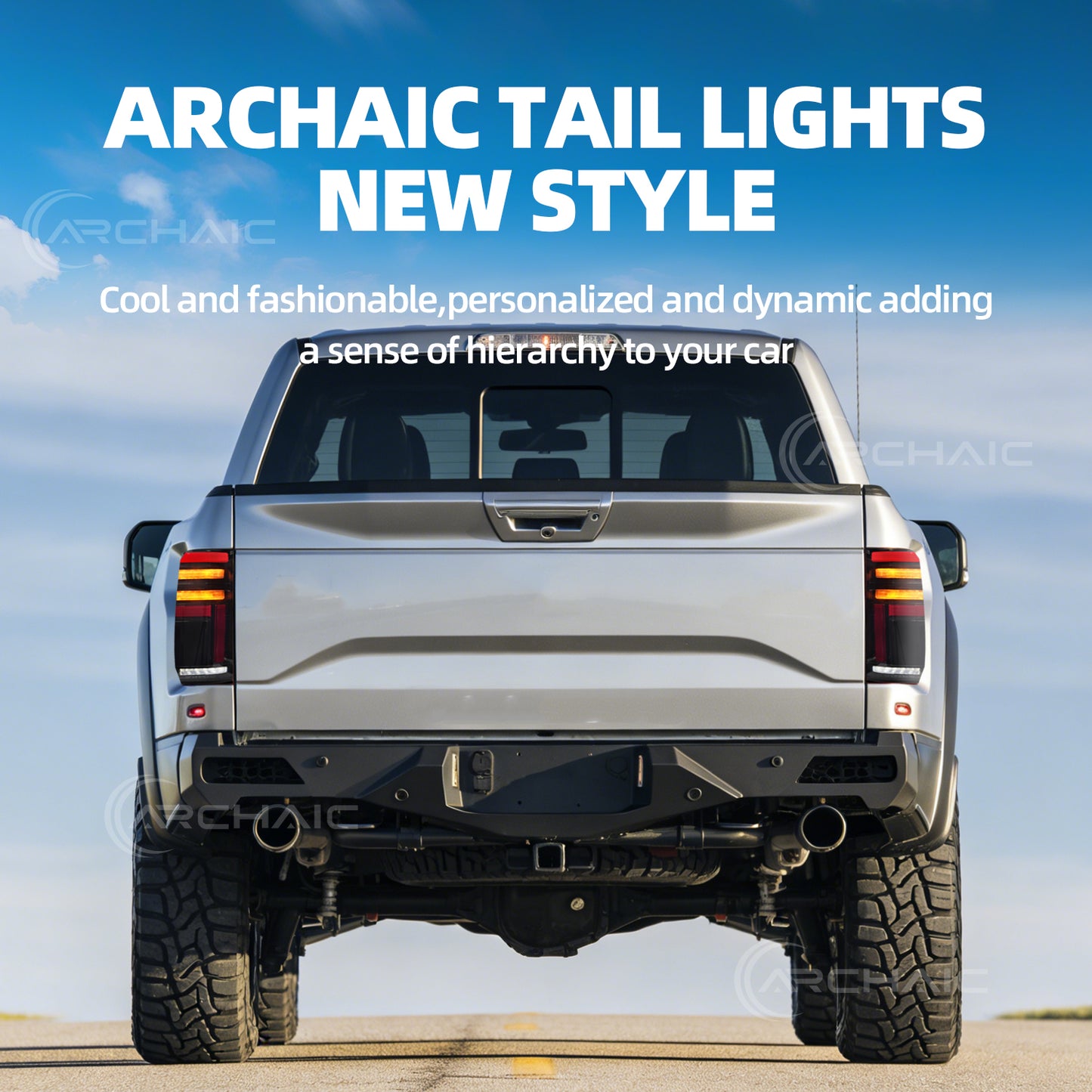 Full LED Tail Lights for 2015-2020 Ford F150 & 2017-2020 Ford Raptor | Fits Factory Halogen & OE LED w/ BLIS