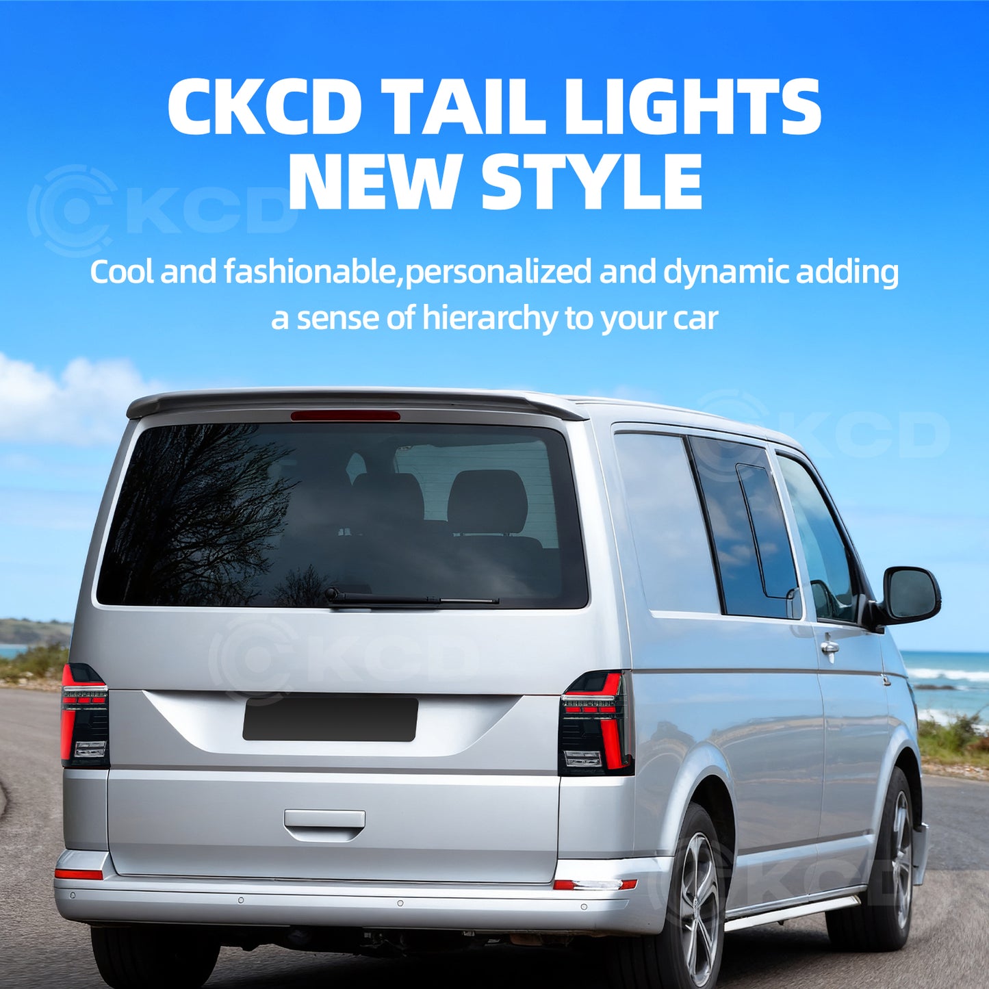 Archaic LED Taillight Assembly For Volkswagen Multivan T6 2016-2019