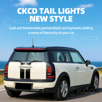 Archaic LED Tail Lights Assembly For Mini Clubman Cooper R55 JCW 2007-2014