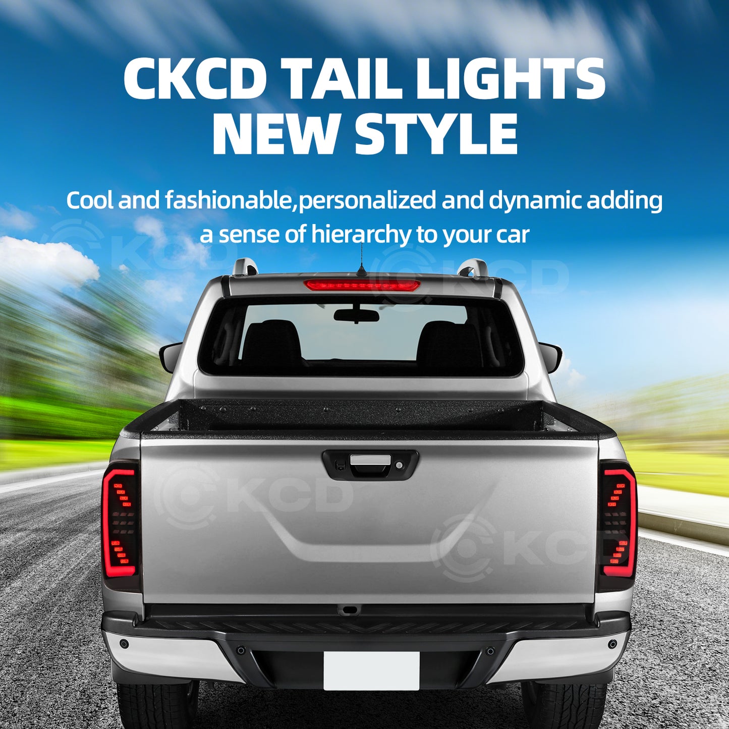 Archaic LED Taillight Assembly For Nissan Navara NP300 2015-2021