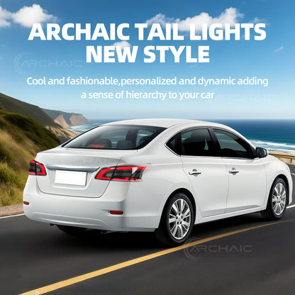Archaic LED Taillight Assembly For Nissan Sentra SV SR 2012-2022