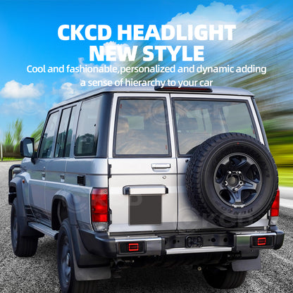 Archaic LED Taillight Assembly For Land Cruiser LC76 2024 Sequential Turn Signal