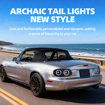 LED RGB Tail Lights Assembly For Mazda MX-5 NB/Mazda Mx-5 Miata 1998-2005